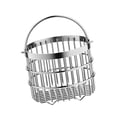 thumbnail image 1 of DimyFew Panier à Collation, Panier en Maille, Panier de Cuisine en Acier Inoxydable, Panier de Rangement, Empilable pour Ranger Collations, Jouets et Aliments avec Structure Ventilée pour O 12cm avec Poignée, 1 of 8