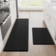 thumbnail image 1 of Alfombrillas de cocina StepRite, acolchadas, antifatiga, 2 unidades, negras, 1 of 7