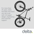 thumbnail image 2 of Delta Cycle Fat Tire Leonardo Wall Rack & Tray, Silver, 2 of 6