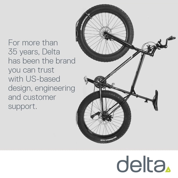 Delta Cycle Fat Tire Leonardo Wall Rack & Tray, Silver - Walmart.ca