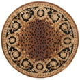 thumbnail image 6 of SAFAVIEH Naples Karenza Oriental Wool Area Rug, Black/Gold, 8' x 11', 6 of 10