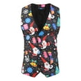 thumbnail image 4 of Azrian Men Suit Christmas Men's Fashion Suit Jacket + Vest + Suit Pants Three-piece Suit, 4 of 5