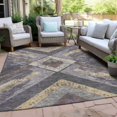 thumbnail image 4 of Dalyn Rugs Machine Washable Indoor/Outdoor Chantille Purple 8' x 10' Rug, 4 of 9