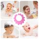 thumbnail image 1 of Gorro de champú para bebé con alta elasticidad | Gorro de ducha ajustable para bebés y niños pequeños | Accesorio de baño impermeable para lavar el cabello, 1 of 5