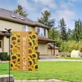 thumbnail image 2 of Spring Summer Sunflower Garden Flag 12.5x18 Inch Double Side for Outdoor Courtyard Garden Decor Flowers Welcome Holiday Flag for Outside Decoration, 2 of 4
