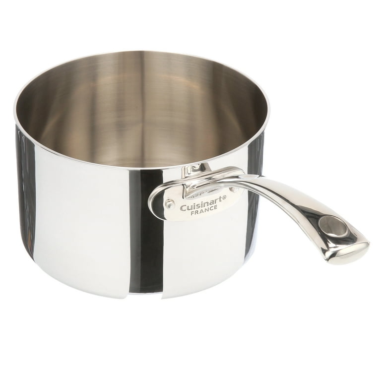 Cuisinart French Classic Tri-Ply Stainless 4 Quart Saucepan with Cover