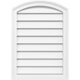 thumbnail image 1 of Ekena Millwork GVPAR34X4202SF Arch Top Surface Mount PVC Gable Vent, 34"W x 42"H, Factory Primed White, 1 of 4