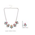 thumbnail image 2 of AURARMLET 1Jgo Accesorio Conjunto Étnico De Collar Y Aretes Multicolor Para Mujer Con, 2 of 8