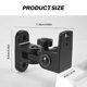thumbnail image 4 of Speaker Wall Mount Bracket, Zinc Alloy Universal Surround Sound Wall Holder Stand(2 PCS), 4 of 5