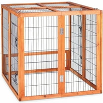 Prevue Pet Products Natural Rabbit Playpen, Small