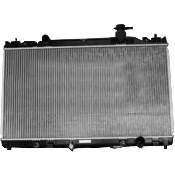 Front Radiator - Compatible with 2002 - 2006 Toyota Camry 2.4L 4-Cylinder 2003 2004 2005