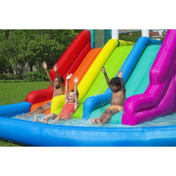 Aquaventure Walmart H2ogo Water Slide H2OGO! Bestway 8'10