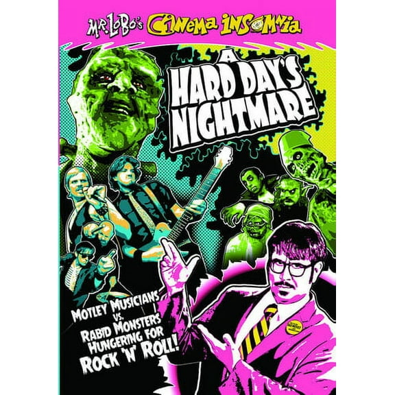 Mr Lobo Cinema Insomnia: Hard Day's Nightmare (DVD), Alpha Video, Horror