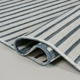 thumbnail image 6 of JONATHAN Y SAVANNAH 5 x 8 Area Rug, Damon Coastal Pinstripe Machine-Washable Reversible - Navy/Cream, SVH102A-5, 6 of 7