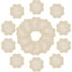 thumbnail image 1 of 30 Ps Nipple Covers,nipple Covers Petal Nipple Pasties, 1 of 4