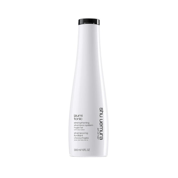Shu Uemura Izumi Tonic Strengthening & Thickening Rice Water Shampoo | Hydrates and Repairs Damaged Hair | Smooths and Adds Shine | With Japanese Rice Water | For All Types of Fragile