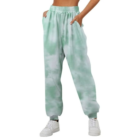 

gvdentm Black Scrub Pants For Women Women Paper Bag Pants High Waist with Pockets Tie Casual Cropped Trousers For Women