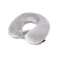 thumbnail image 1 of Almohada de viaje para cuello Brookstone, ligera, de forro polar viscoelástico, 1 of 6