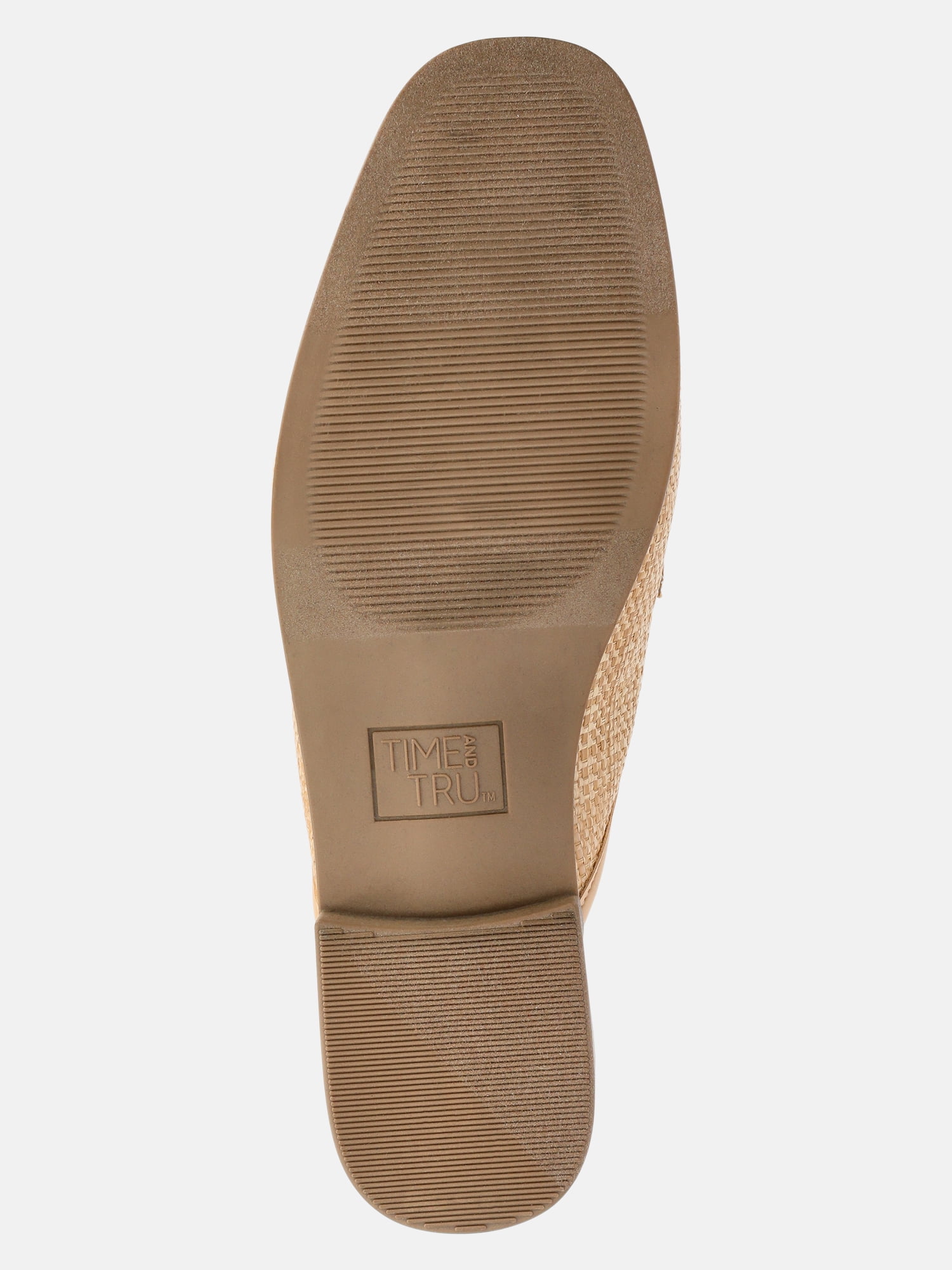 Time and Tru Women's Buckle Loafer Mules