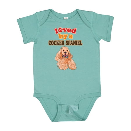 

Inktastic Cocker Spaniel Dog Lover Gifts Gift Baby Boy or Baby Girl Bodysuit