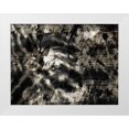 thumbnail image 3 of Marcus Prime 4x14 White Modern Wood Framed Wall Art Titled - Golden Abstraction 2, 3 of 5