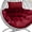 Burgundy, variant on Soft Hanging Egg Seat Cushion (ONLY Cushion, WITHOUT CHAIR) Thick Swing Egg Chair Pad Cushion Soft Hammock Replacement Pad with Headrest for Indoor Outdoor Garden Patio