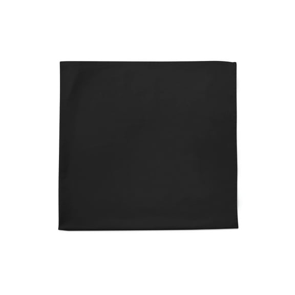 Men's Handkercheifs, 100% Pure and Soft Cotton, Pack of 12 ( Black)