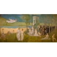 thumbnail image 2 of Toulouse-Lautrec, Henri de 14x9 Gold Ornate Wood Framed with Double Matting Museum Art Print Titled - The Sacred Grove, 2 of 4