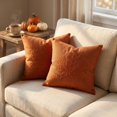 thumbnail image 3 of ZZAIXHL Autumn Decorative Pillows for Bed 18x18 inch Set of 1 Fall Beige Embroidered Pumpkin Case Thanksgiving Pillows for Sofa Couch, 3 of 4