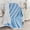Blue, variant on Thickened Double Layer Double Sided Fleece Blanket, Flannel Fleece Blanket, Sofa Blanket, Warm Fleece Winter Quilt