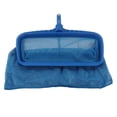 thumbnail image 3 of Swimming Pool Leaf Skimmer Net, Leaf Rake Cleaning Net Light Weight Blue Reinforced Frame  for Lake, 3 of 7