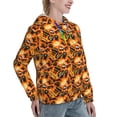 thumbnail image 6 of Lsque Happy Halloween1 Pattern Casual Women's Hoodie,Hooded Sweatshirt with Kangaroo Pocket,Pullover Hoodie with Eye-catching Drawstrings-XX-Large, 6 of 7