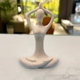thumbnail image 4 of Chamoist Yoga Statues Home Decor Ornaments,Resin Meditation Lady Yoga Pose Figurine Table Decorative Decorations for Living Room Bedroom Office,Gift for Yoga Lover ,Amusing Garden Porch Ornaments,, 4 of 6