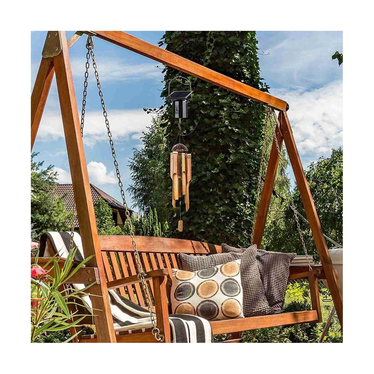 4Pcs Solar Powered Wind Spinner Motor Solar Energy Hanging Rotating Motor Revolving Wind Chime Spinner Motor for Display