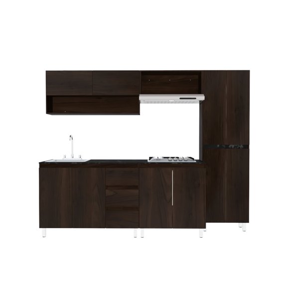 Cocina Integral OLIVO Con Parrilla Premium Minimalista