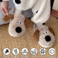 thumbnail image 5 of Pantufla Lindas zapatillas para perros, pantuflas mullidas de muy buen gusto, antideslizantes, cómodas para otoño e invierno Likrtyny Tenis De Mujer Tenis De Hombre, 5 of 5