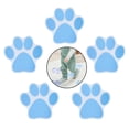 thumbnail image 6 of Non Slip Bathtub Stickers, 10PCS Paw Print Bathroom Tubs Showers Treads Adhesive Decals for Bath Tub Showers, Pools, Boats, Stairs Blue, 6 of 8