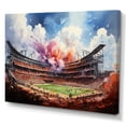 thumbnail image 2 of Designart "In Spotlight Sport Stadium wall art V" Architecture Wall Art Living Room, 2 of 5