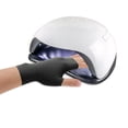 thumbnail image 2 of Unique Bargains 1 Pair Durable Sunprotection Manicure Gloves Black, 2 of 6