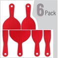 thumbnail image 2 of Bates- Putty Knife, 6 Pack, Plastic Paint Scraper, Plastic Scraper, Plastic Putty Knife, Putty Knife Set, Plastic Spreader, Spackle Tool, Plastic Putty Knife Scraper, Scraper Tool, Putty Scraper, 2 of 5