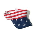 thumbnail image 4 of BKQCNKM 4th of July Hat, American Flag Hat, Visor Hats, Independence Day Hat Comfortable, Patriotic Hats, Blue One Size, 4 of 7
