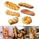 thumbnail image 3 of Pan de imitación Leke Modelo de comida europea Panadería Pan suave y fragante, 3 of 8