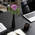 thumbnail image 4 of Plastic Artificial Chrysanthemum Ball Flower, Realistic Textured Petals with Flexible Bendable , for Table Centerpieces, Wedding Backdrops, Topliu, 4 of 6