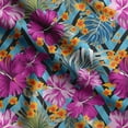 thumbnail image 1 of Soimoi Patchwork Print,Cotton Cambric, Quilting Fabric Sold by The Yard 42 Inch Wide, Medium Weight Cotton Fabric, SewingSupplies, Fuschia Pink, 1 of 4