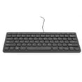 thumbnail image 5 of KGOTA K1000 78 Keys Chocolate Slim Wired USB Plastic Silent Keyboard for Laptop, 5 of 9