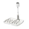 OXO Tot Portable Drying Rack with Bottle Brush, Gray, 1 Count