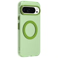 thumbnail image 4 of ELEHOLD Case for Google Pixel 9 / 9 Pro Magnetic Shockproof Case Slim Matte Transparent Rugged Cover, Skin Friendy Feel, Compatibel with MagSafe, Green, 4 of 7