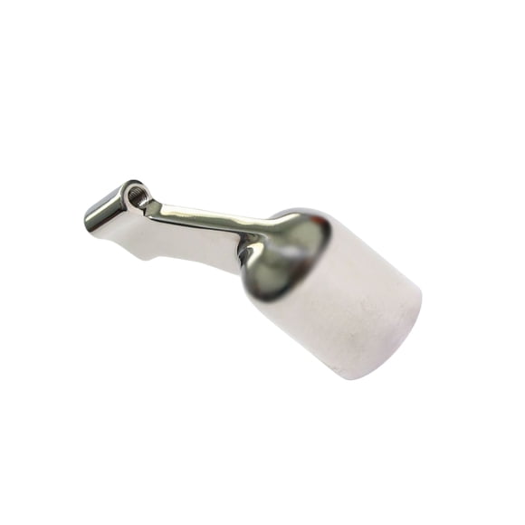 Kenally Base de tubo de soporte de riel marino para barco, barandilla de pasamanos, tubo de tapa de acero inoxidable, reemplazo duradero Bombillas para automóviles