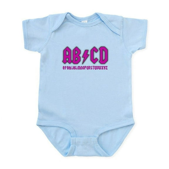 CafePress - AB/CD Infant Bodysuit - Baby Light Bodysuit, Size Newborn - 24 Months