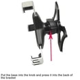 thumbnail image 3 of For- A3 8v S3 2014-2019 Cell Phone Holder Mobile Bracket Car Mount Accessories Black Xinmu, 3 of 5